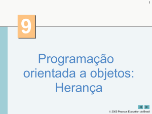 Programação orientada a objetos: Herança