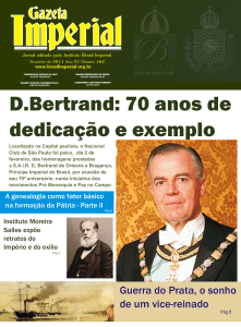 D.Bertrand: 70 anos de dedicação e exemplo