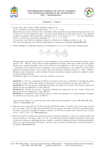 UNIVERSIDADE FEDERAL DE SANTA - ORM/SC