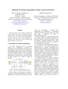Aplicações de Sistemas Especialistas e Redes Neurais na Petrobras
