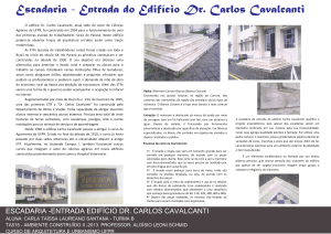 ENTRADA DO EDIFÍCIO DR. CARLOS CAVALCANTI - CAU