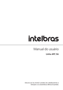 Manual do usu&aacute;rio