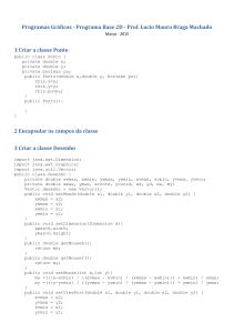 Programas Gráficos - Programa Base 2D