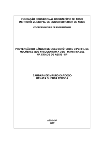 fundação educacional do município de assis instituto municipal de