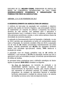 Intervenção do Embaixador de Angola no Brasil