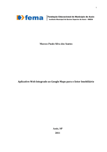 Marcos Paulo Silva dos Santos Aplicativo Web Integrado ao Google