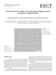 Formas farmacêuticas sólidas orais de liberação prolongada