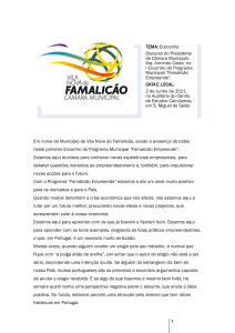 documento - Câmara Municipal de Vila Nova de Famalicão