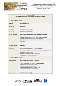 programação final
