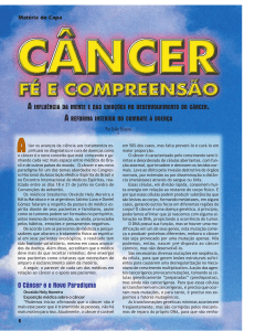 Câncer: fé e compreensão