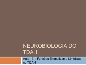 neurobiologia do tdah