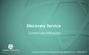 Discovery - Busca Integrada