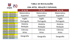 Matemática Espanhol Matemática Espanhol