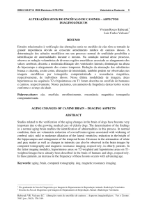 ALTERAÇÕES SENIS DO ENCÉFALO DE CANINOS – ASPECTOS