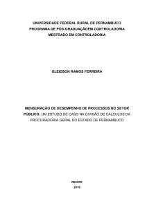 UNIVERSIDADE FEDERAL RURAL DE PERNAMBUCO