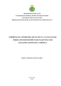 emprego da citometria de fluxo na avaliação do perfil