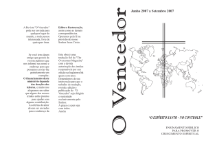 O VENCEDOR V4 N1.cdr - Editora Restauração