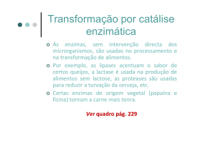 Transformação por catálise enzimática