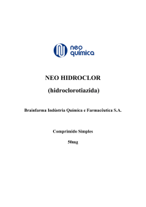 NEO HIDROCLOR (hidroclorotiazida)