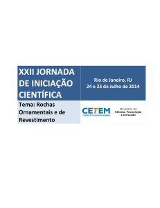 xxii jornada de iniciação científica