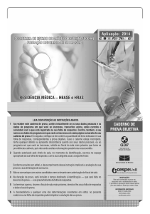 Caderno de questões Prova 12: Cirurgia-Geral ou