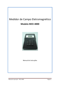 Manual MCE-4000