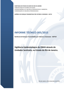 Informe Técnico Rede Sentinela Zikav 005