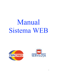 Manual Sistema WEB