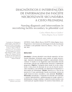 diagnósticos e intervenções de enfermagem em fasceíte