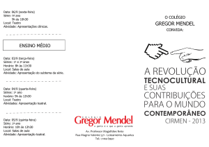 Portal do Colégio Gregor Mendel