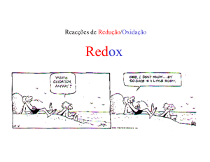 Reações de Redução-Oxidação