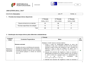 ano letivo 2016 / 2017 - Agrupamento de Escolas da Batalha