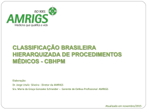 Curso CBHPM 2014 com atualizações 2015 e 2016