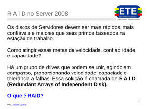 RAID no Server 2008