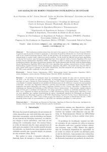 Localização de Robôs Utilizando Inteligência de Enxame