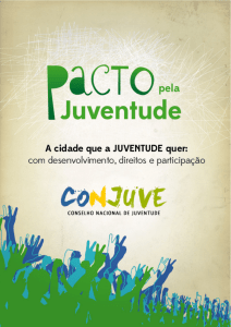 Pacto pela Juventude - 2012 - Juventude Socialista Brasileira