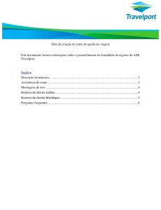 &Iacute;ndice - Travelport