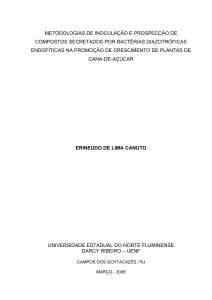 Avaliação de metodologias de inoculação e prospecção de