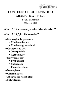 Prova de física do 2o. médio