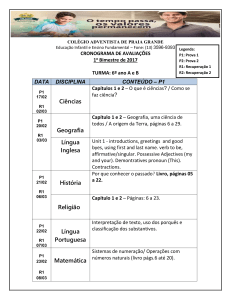 6º Ano - Educação Adventista