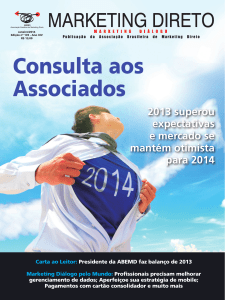 Revista Marketing Direto - Número 139, Ano 14, Janeiro