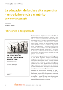 La educación de la clase alta argentina – entre la herencia y el mérito