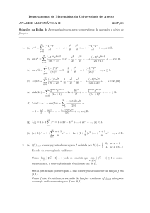 Departamento de Matemática da Universidade de Aveiro