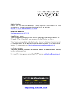 - Warwick WRAP