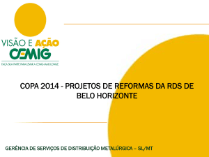 COPA 2014 - PROJETOS DE REFORMAS DA RDS DE BELO
