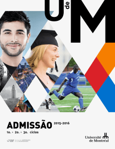 admissão2015-2016 - Université de Montréal