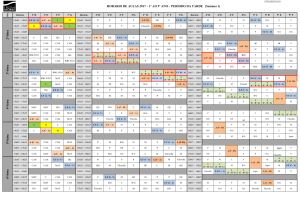 HORÁRIO DE AULAS 2017 – 1º AO 5º ANO – PERÍODO DA TARDE