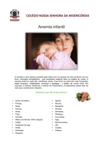 Anemia infantil