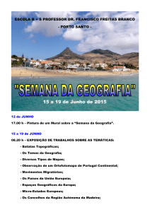 15 a 19 de Junho de 2015 - Portal de escolas da Madeira