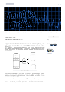 Memoria Virtual - Tipos de Memoria Virtual